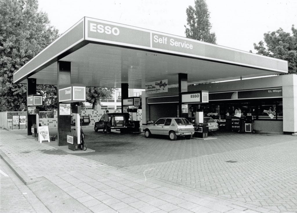 Benzinestation in Amersfoort