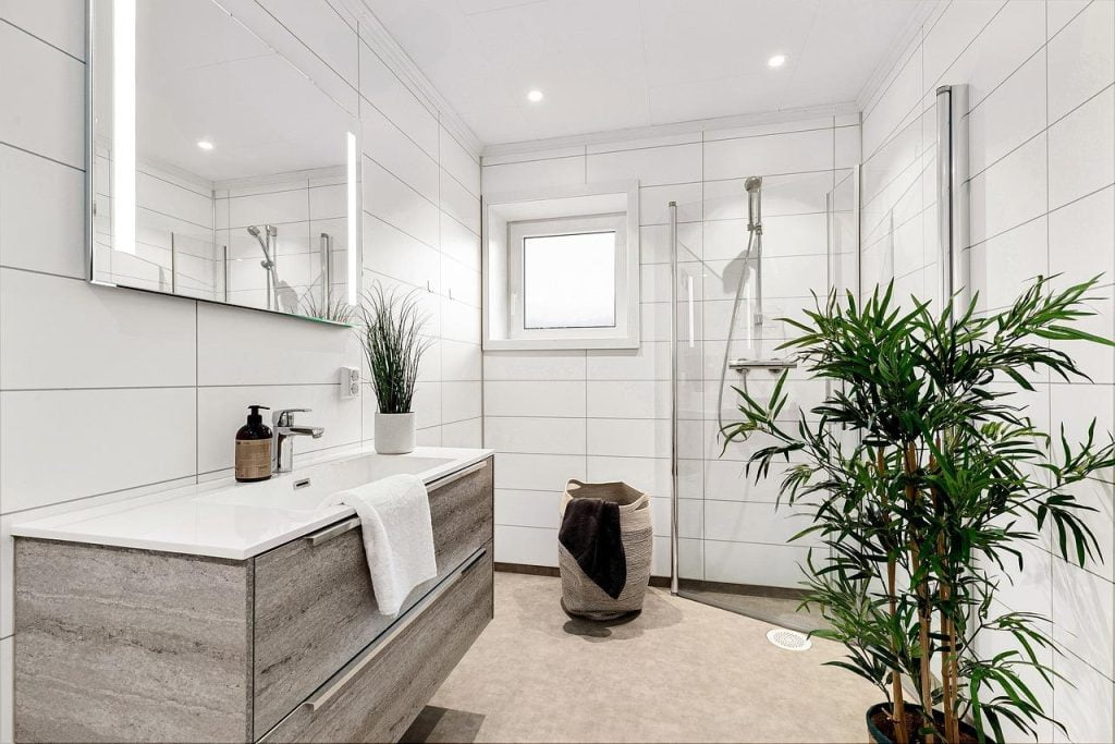 Badkamer in lichte toon in Amersfoort