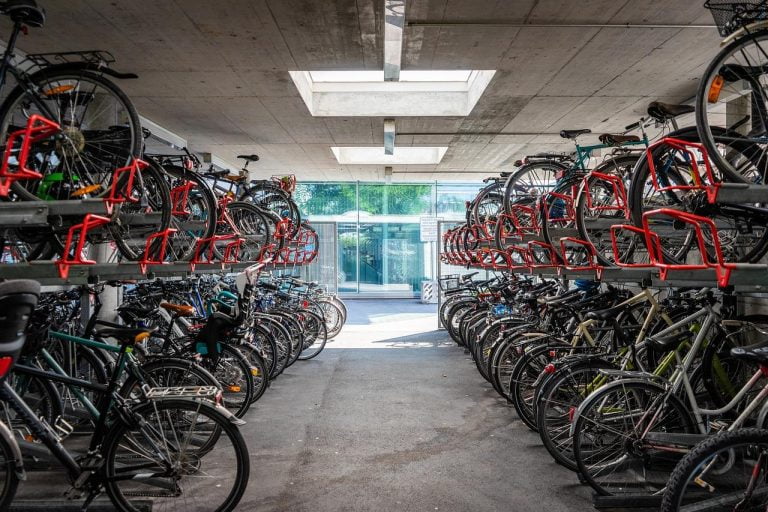 Fietsgarage in Amersfoort