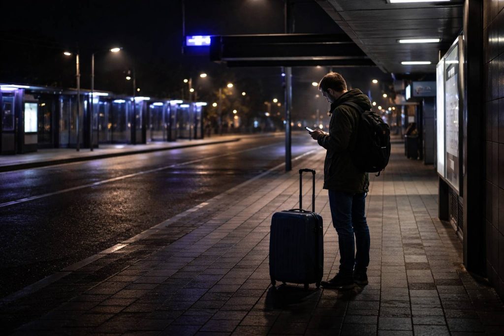 Late-Night Last Connection Mood