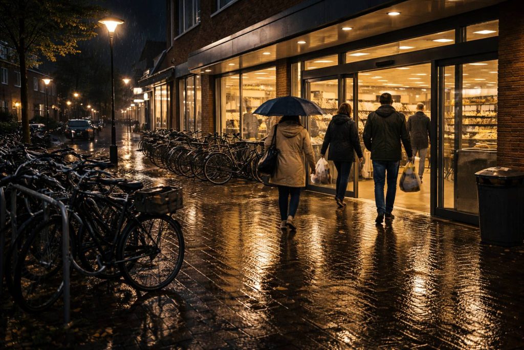 Zorg dat je de essentiële spullen klaar hebt voor een regenachtige nacht